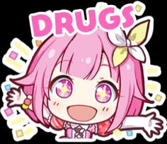 #emu #drugs #projectsekai #discord Project Sekai Stickers, Discord Emotes, Anime Stickers, Silly Pictures