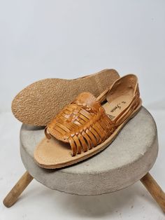 "*We offer two types of shipping, one free and one accelerated. When completing your order please choose the type of shipment that suits you best Huarache handcrafted style. Each piece involves a unique work since Mexican artisans dedicated their talent in the manual elaboration of each piece. Let's continue to give value to the artisanal and acquire one of these beautiful huaraches of many decades of history tradition and style. The term \"huarache\" comes from the \"kwarachi\" voice of the Pur Traditional Hand-tooled Open Toe Huarache Sandals, Casual Hand-tooled Huarache Sandals For Summer, Artisan Hand-tooled Huarache Sandals For Summer, Traditional Adjustable Hand-tooled Huarache Sandals, Traditional Hand-tooled Huarache Sandals For Summer, Mexican Sandals, Sandals For Women, Moccasins, Suits You