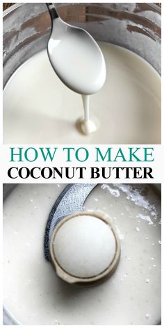 how to make coconut butter in the microwave