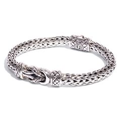 Shanti Vintage Weave 8mm. - Ryan Christian Balinese Design, Silver Braided Bracelet, Chunky Silver Jewellery, Mens Bracelet Silver, Sterling Bracelets, Dope Jewelry, Wedding Band Sets, Pretty Bracelets, Sterling Silver Mens