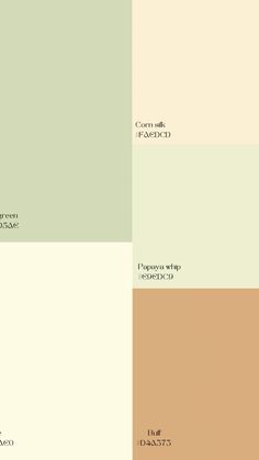 some different shades of green, beige and white with the same color scheme in it