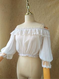 Top Designs Latest, Ren Faire Outfits, Pirate Dress, Latest Blouse Designs, Blouse Tops Designs, Lantern Sleeved Blouses, Off Shoulder Shirt, Funky Outfits, Blouse Designs Latest