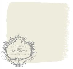 a white background with an ornate frame and the words any howard at home on it