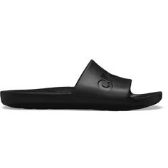 This simple, easy to wear slide offers essential Crocs comfort and style at an amazing price. A sleek upper features the Crocs logo, and a fully molded Croslite design makes it lightweight and comfortable. An everyday slide sandal that’s so perfect, you’ll want multiple pairs! Crocs Logo, Crocs Slides, Family Women, Footbed Sandals, Open Toe Shoes, Round Toe Heels, September 2024, Flip Flop Sandals, Slide Sandals