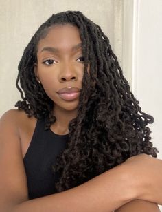 Locs And Lashes, Short Hair Twist Styles, Twa Hairstyles, Beautiful Dreadlocks, Dreads Styles, Braids With Curls, Black Hair Care, Protective Hairstyles Braids, Locs Hairstyles