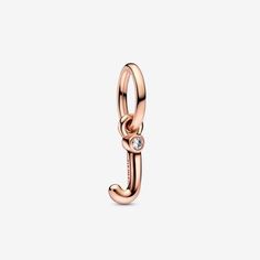 Letter J Script Alphabet Dangle Charm Pandora Charms Rose Gold, Charms Disney, Pandora Essence, Script Alphabet, Pandora Rose, Latest Bracelets, Pandora Bracelet Charms, Lower Case, Letter J