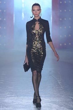 Jason Wu Mandarin Dress, Ny Fashion, Runway Show, Cheongsam, New York Fashion, Gorgeous Dresses, Passion For Fashion, Peplum Dress