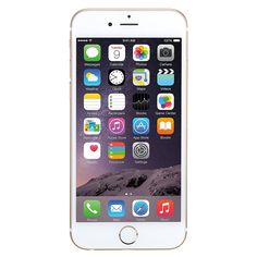 an iphone is shown with icons on the screen and in front of a white background