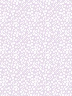 a white and purple background with small circles