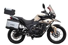 a white and black motorcycle on a white background