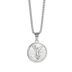 PRICES MAY VARY. Coin Necklace Size:24 inches The pendants measure is depending on the sign High Quality Material: The necklace is made from premium stainless steel and 18k gold plated ,Both the pendant and chain are lead free, nickel free and hypoallergenic. Coin Necklace Occasions, Go with Party, Dating and Variety Occasions Your experience with the products is our pursuit. If you have any question about this item, please feel free to contact us. You will get a pleasant shopping experience in Centenario Coin Necklace, Gold Pendants For Men, Pendant Necklace Men, Pendant For Men, White Gold Pendant, Necklace Men, Coin Jewelry, Necklace Size, Coin Necklace