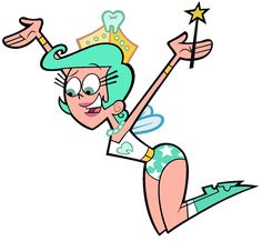 Tooth Fairy From Fairly Odd Parents, Tooth Fairy Fairly Odd Parents, Tooth Fairy Character Design, Tooth Fairy Drawing, Fairly Odd Parents Characters, Cosmo Und Wanda, Fairy Oddparents, Cosmo Wanda, Fairy Godparents