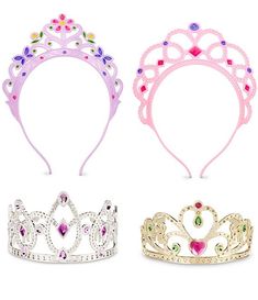 Melissa & Doug Role Play Collection - Crown Jewels Tiaras | Dillard's Tiara Collection, Kid Birthday Outfits, Princess Accessories, 9 Birthday, Dress Up Shoes, Unicorn Fashion, Kids Bedroom Inspiration, Princess Dress Up