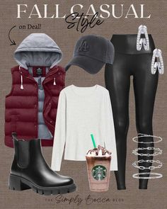 Cabin Outfit Fall, Cabin Outfit, Black Leggings Outfit, Stylish Winter Outfits, Winter Fashion Outfits Casual, Casual Skirt Outfits, Athleisure Fashion, Outfit Fall, Cold Weather Outfits