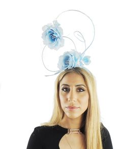 Hats By Cressida Kentucky Derby & Ascot Fascinator Hats Celeste Heavenly Silk Floating Fascinator. Silk roses float above your head with curled quills Mounted with a matching headband. If you prefer a headband to match your hair, please make a note at check out what colour headband you want. This Fascinator is perfect for any special occasion like a wedding, bridal shower or ladies day at the races such as Royal Ascot, Kentucky Derby, Kentucky Oaks, and Melbourne Cup. We make each hat to order a Wedding Guest Fascinators, Floating Flower, Kentucky Oaks, Crown Halo, Day At The Races, Kentucky Derby Fascinator, Derby Fascinator, Flower Fascinator, Cerise Pink