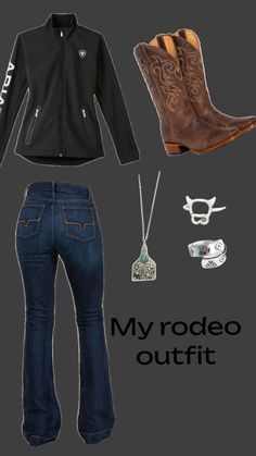 Rodeo Clothes For Women, Simple Rodeo Outfits, Simple Rodeo Outfits For Women, Ariat Jacket Woman Outfit, Winter Country Outfits, Women Hacks, Cute Rodeo Outfits, Rodeo Outfits For Women, Country Girl Style Outfits