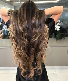 Glamorous Wedding Hair, Balayage Hair Caramel, Long Hair Highlights, Bombshell Hair, Silky Smooth Hair, Brunette Hair With Highlights, Brown Hair With Blonde Highlights, Brown Hair Balayage, Hair Stylist Life