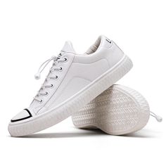 Department Name: Adult Item Type: casual shoes Outsole Material: Rubber Feature: Hard-Wearing Feature: Breathable Feature: Massage Feature: Waterproof Feature: Sweat-Absorbant Feature: Light Feature: Anti-Odor Insole Material: EVA Shoes Type: Boat Shoes Model Number: sds51 Closure Type: Lace-Up White Breathable Walking Shoes, White Breathable Walking Shoes With Flat Heel, White Breathable Canvas Sneakers, White Synthetic Canvas Shoes For Streetwear, White Breathable Lace-up Canvas Shoes, White Spring Sneakers, Casual White High-top Slip-on Sneakers, White Slip-on Sneakers For Sports, White Flat Heel Slip-on Sneakers For Sports