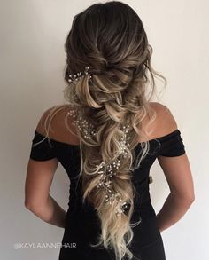 Balage Hair, Bridesmaid Hair Long, Wedding Hairstyle, Wedding Hairstyles For Long Hair, Box Braids Hairstyles