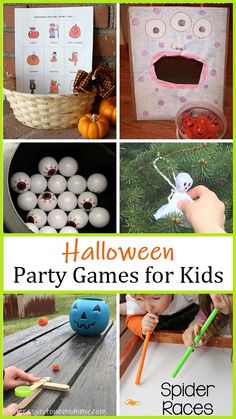 halloween party games for kids to play with