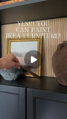 Best Paint For Ikea Furniture, Painting Ikea Cabinets, Ikea Cabinet Hacks, How To Paint Ikea Furniture, Paint Ikea Furniture, Diy Home Updates, Painting Ikea Furniture