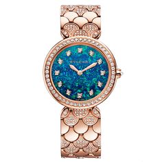 BULGARI New Watches - DIVAS’ DREAM WATCH 103261 | Manfredi Jewels Kylie Jewelry, Daniel Wellington Watch Women, Elegant Watches Women, Beyonce Concert, Woman Watches, Cartier Watches Women, Diamond Watches Women, Geneva Watch, Vintage Watches Women