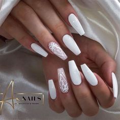 white nail designs 2019. There are any references about white nail designs 2019 in amarifairchild.my.id, you can look below. I hope this article about white nail designs 2019 can be useful for you. Please remember that this article is for reference purposes only. #white #nail #designs #2019 Nail Art Blanc, Long White Nails, White Summer Nails, Natural Nail Art, White Manicure, White Nail Art, White Nail Designs, Simple Nail Art Designs, White Nail