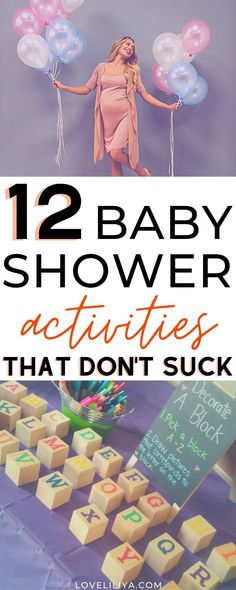 You need this list if you're planning a baby shower! Forget the games! These activities will blow your guests away, and best of all you get to take home some memorable keepsakes! #babyshowerideas #loveliliya Photography Pregnant, Baby Shower Crafts, Baby Shower Inspiration, Shower Bebe, Shower Food, Baby Shower Activities, Baby Shower Planning, Baby Shower Fun