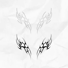 This is a neotribal tattoo design. Mecha Tattoo, Neotribal Tattoo, Baddie Tattoos, Dark Lettering, Aesthetic Tattoo, Elegant Tattoos, Tattoo Design, I Tattoo