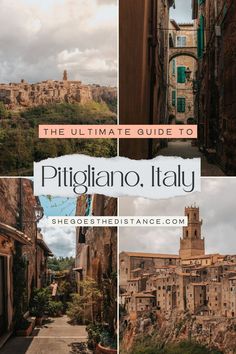 the ultimate guide to pitigliano, italy