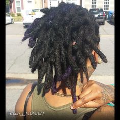 (1) The Home of Locs on Tumblr - #thicklocs Beautiful Locs, Loc Journey, Hair Locks, Dread Hairstyles, Hair Affair