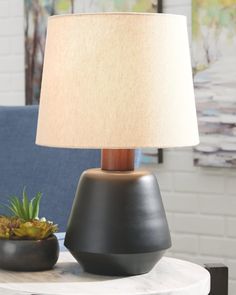 Ancel Table Lamp L204204 Table Lamps By ashley - sofafair.com Metal Table Lamp, Table Metal, Table Lamp Wood, Contemporary Table Lamps, Metal Table Lamps, Table Lamp Sets, Black Table Lamps, Accent Lamp, Lamp Sets