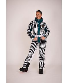 in stock Womens Ski Suits, Retro Ski Suits For Women, Plus Size Ski Wear, Ski Outfits For Women Black, Ski Outfits For Women, Ski Outfits, Ski Suit, Ski Suits, Exposed Zipper