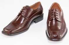 This traditional leather square toe lace-up is classic staple for any businessman. Minimalist and classy it can be paired with a business suit for the office or a tuxedo for a wedding. *As these styles of shoe tend to run larger than most regular footwear, dolce vita MEN please requests that you size down a half size (or a whole size where half is not available) to get the best fit. Dress Shoe, Business Suit, Chocolate Brown, Business Man, A Business, A Wedding, Derby, Dress Shoes Men, Oxford Shoes