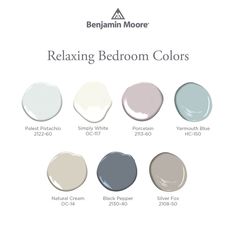 the color scheme for relaxing bedroom colors