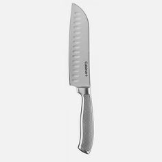 a large knife on a white background