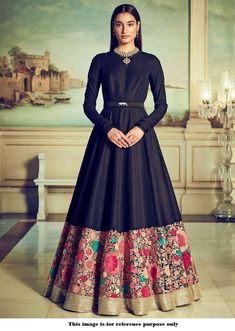 Black Indian Dress, वेस्टर्न ड्रेस, Party Hijab, Orang India, डिजाइनर कपड़े, Silk Wedding Gown, Western Gown, Winter Wedding Outfits, Indo Western Gown