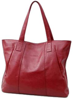 Summer Red Leather Shoulder Bag, Red Leather Shoulder Bag For Summer, Genuine Leather Totes, Satchel Handbags, Shopper Bag, Womens Tote, Leather Tote Bag, Leather Top, Leather Tote