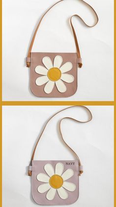 Elevate your little one's style with our Daisy Crossbody Bag! 👧 Personalized and made with love, this leather toddler purse is the perfect accessory. Shop now! 💕 Cute Rectangular Leather Bag, Cute Rectangular Leather Shoulder Bag, Cute Leather Rectangular Shoulder Bag, Cute Leather School Shoulder Bag, Cute Leather Shoulder Bag For School, Pink Leather Shoulder Bag With Mobile Phone Pocket, Pink Leather Shoulder Bag With Mobile Phone Holder, Cute Leather Travel Bag, Cute Leather Satchel Shoulder Bag