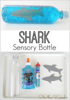 the shark bottle is next to some other items that are in front of it on facebook