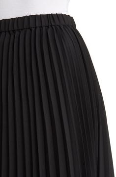 Anne Klein Pull-On Pleated Skirt | Nordstrom Pleated Tiered Mini Skirt With Relaxed Fit, Spring Pleated Flowy Mini Skirt, Chic Pleated Hem Tiered Skirt, Chic Mini Skirt With Accordion Pleats, Chic Flowy Mini Skirt With Accordion Pleats, Chic Tiered Skirt With Pleated Hem, Elegant Relaxed Fit Mini Pleated Skirt, Elegant Relaxed Fit Mini Skirt With Pleated Hem, Spring Accordion Pleated Flowy Mini Skirt