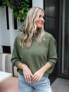 Ryu Sweater | Olive