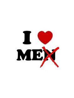 the words i love mex are written in black and red