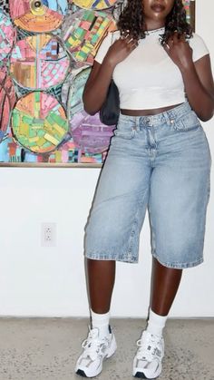 Venus In Capricorn, Street Style Outfits Casual, Street Style Outfit, Jean Skirt, College Outfits, Minimalist Outfit, High Waist Jeans, Outfits Casual, Concert Outfit