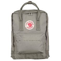 Kanken Classic Backpack - FJAL - The Baby Cubby Fjallraven Kanken Fog, Kanken Backpack Aesthetic, Fjall Raven Kanken, Fjallraven Rucksack, Mochila Fjallraven Kanken, Fjallraven Backpack, Aesthetic Cream, Backpack Aesthetic, Kanken Classic