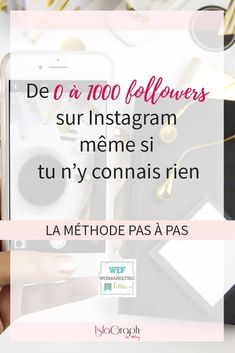 a person holding a cell phone in their hand with the caption saying, be a 100 followers sur instagramme si tuy connais rien