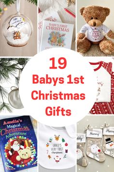 baby's 1st christmas gifts for boys and girls