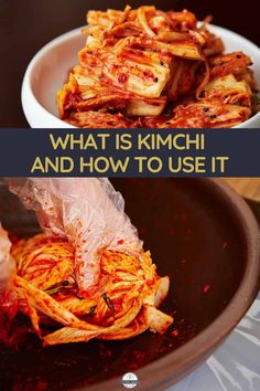 what is kimchi and how to use it