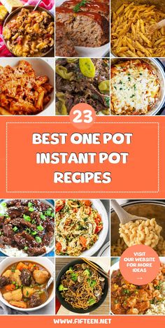 the 25 best one pot instant pot recipes