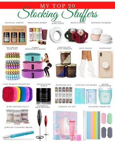 the top 10 stocking stuff for women in their 30's and 50's